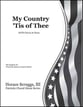My Country 'Tis of Thee SATB choral sheet music cover